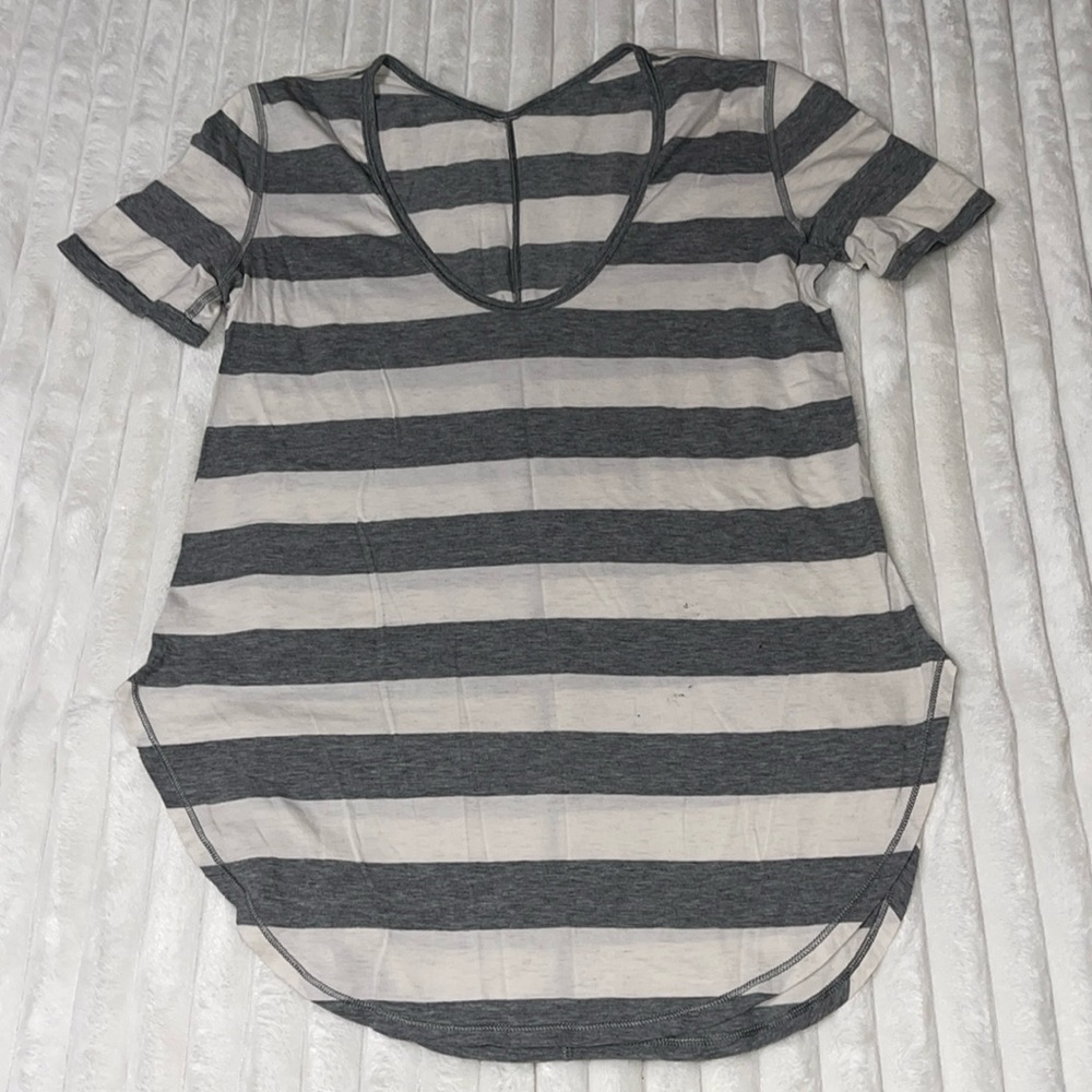 Lululemon Striped Shirt | Size 6-8?